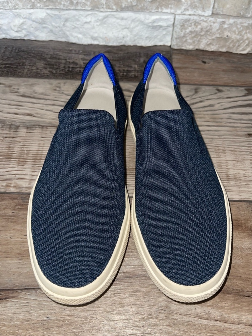 Rothy's The Original Slip On Sneakers Casual Comfort Blue Women's Size 6